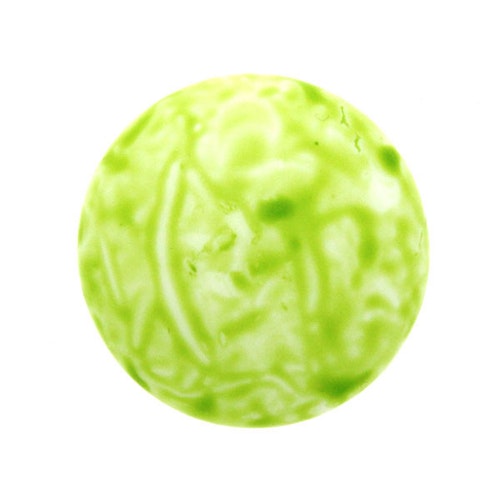 Alabaster Milky Lime Cabochon Par Puca 25mm 1st