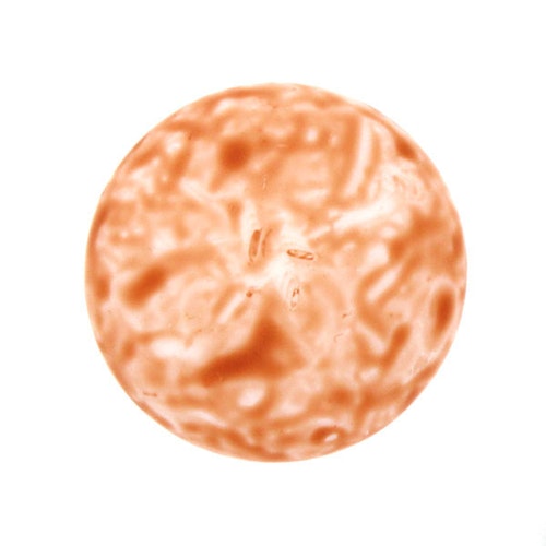 Alabaster Milky Light Peach Cabochon Par Puca 25mm 1st