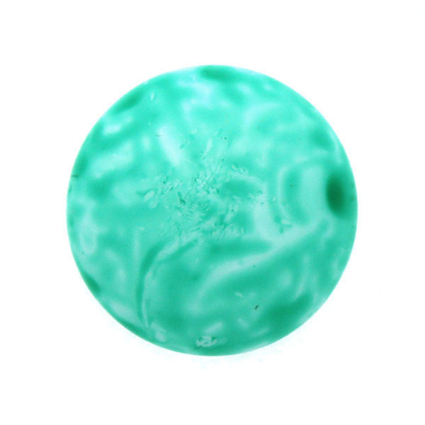 Alabaster Milky Green Turquoise Cabochon Par Puca 25mm 1st