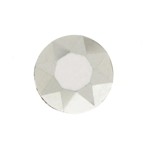 Silver K9 Kinesisk Round Stone 8mm 4st
