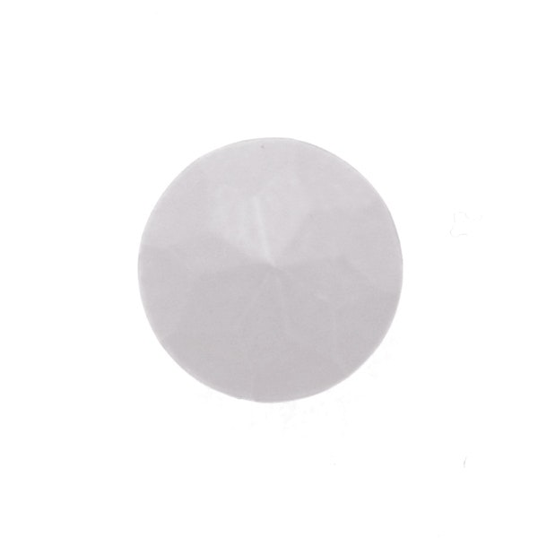 White Fluorescense AB K9 Kinesisk Round Stone 8mm 4st