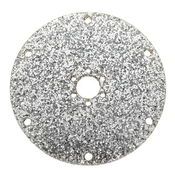 Silver Glitter Plexiglas Julkula 5cm 1st