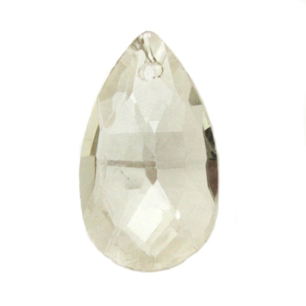 Crystal Luster Pear Pendant 22x13mm 1st