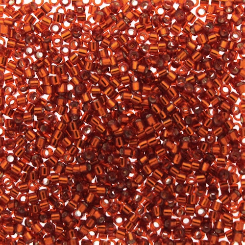Dyed Silverlined Dark Burnt Orange DB-0601 Delica 11/0 5g
