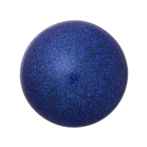 Metallic Mat Caribbean Blue Cabochon Par Puca 25mm 1st