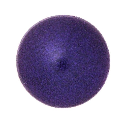 Metallic Mat Dark Lilac Cabochon Par Puca 25mm 1st