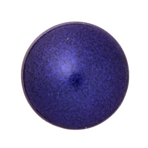 Metallic Mat Royal Blue Cabochon Par Puca 25mm 1st