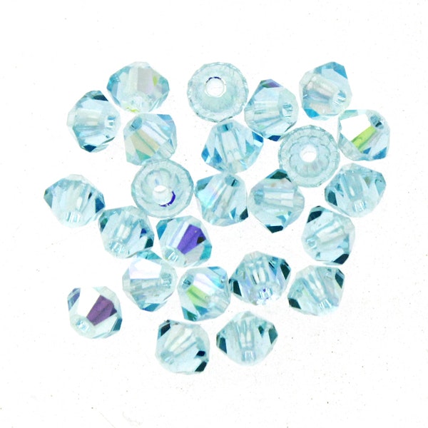Aquamarine AB Preciosa Bicone 3mm 144st