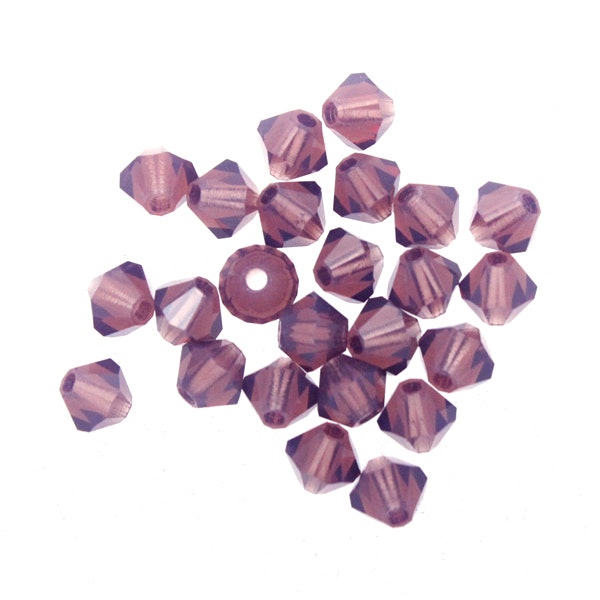 Amethyst Opal Preciosa Bicone 4mm 24st