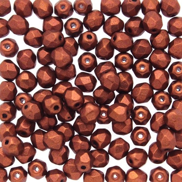 Copper Fire Polish 3mm 100st