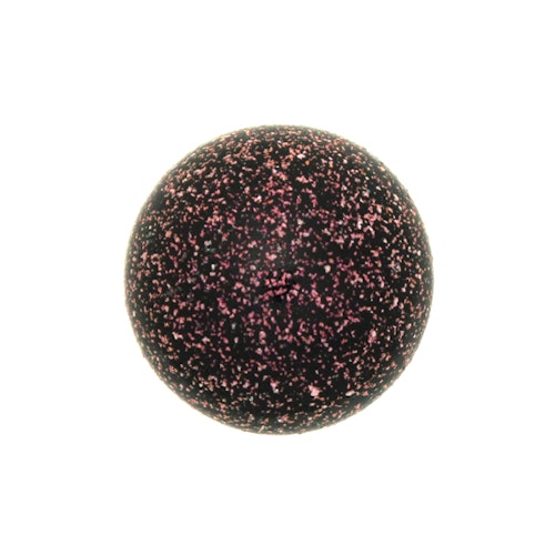 Polychrome Rose Spotted Cabochon Par Puca 18mm 1st