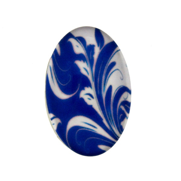 Porslin 13 Cabochon 30x20mm 1st