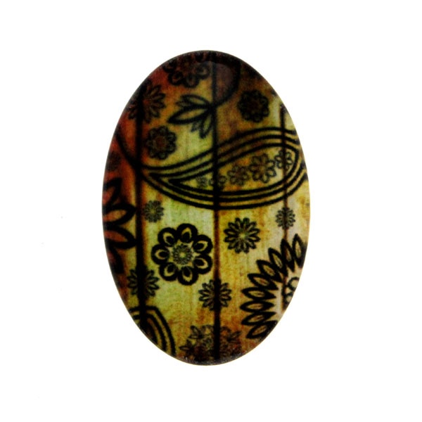 Vintage 1 Cabochon 30x20mm 1st
