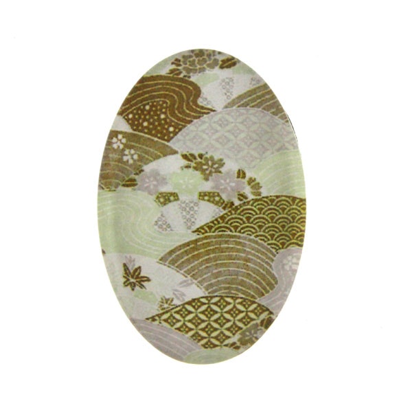 Vintage 9 Cabochon 30x20mm 1st