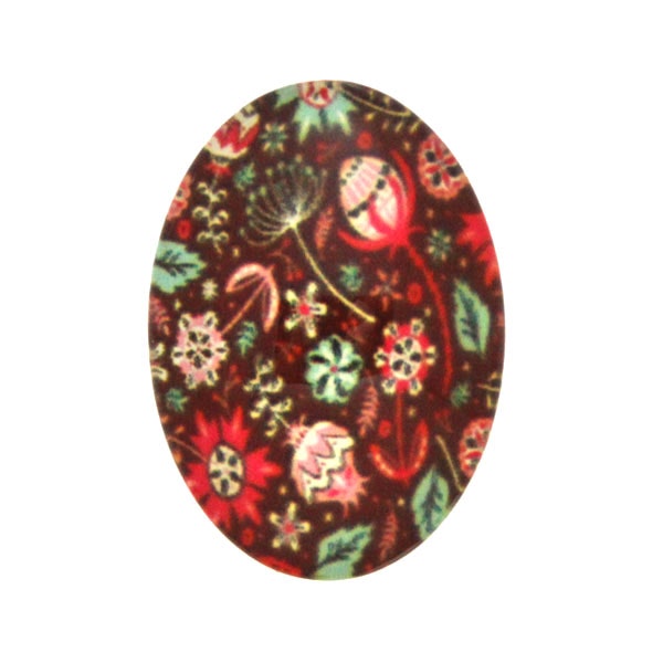 Miniblom 2 Cabochon 25x18mm 1st