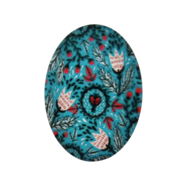 Miniblom 18 Cabochon 25x18mm 1st