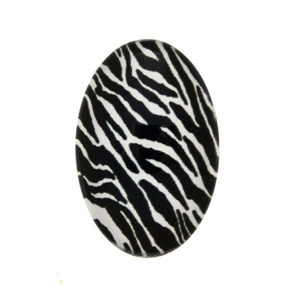 Djurmönster 19 Cabochon 25x18mm 1st