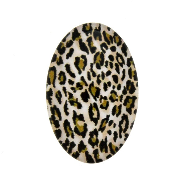 Djurmönster 40 Cabochon 25x18mm 1st