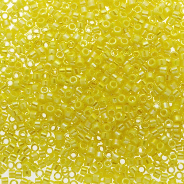 Opaque Yellow AB DB-0160 Delica 11/0 5g