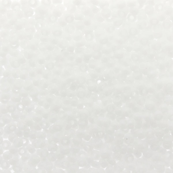 Opaque White 11-0402 Miyuki Seedbeads 11/0 10g