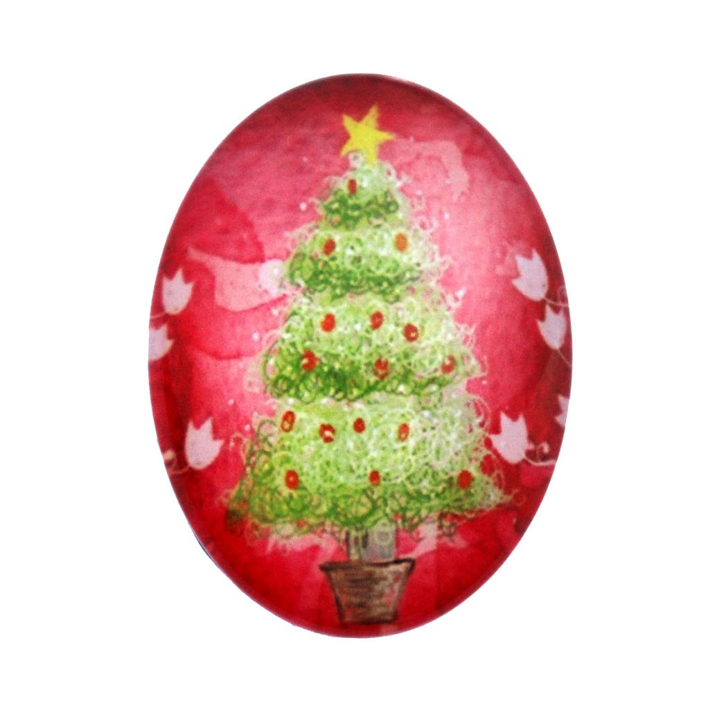 Julmotiv 61 Cabochon 18x13mm 1st