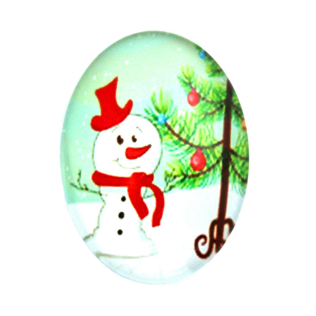Julmotiv 62 Cabochon 18x13mm 1st