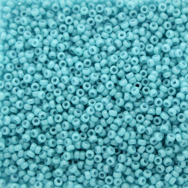 Duracoat Opaque Nile Blue 15-4478 Miyuki Seedbeads 15/0 5g