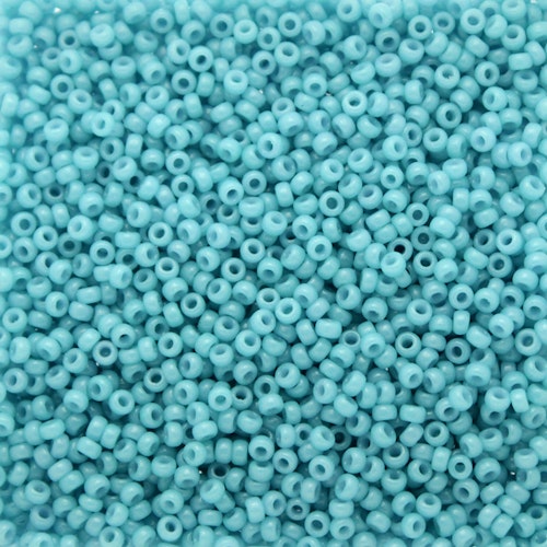 Duracoat Opaque Nile Blue 15-4478 Miyuki Seedbeads 15/0 5g