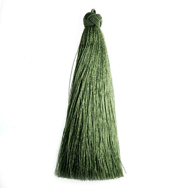 Dark Green Tassel/Tofs Ø18mm 16cm 1st
