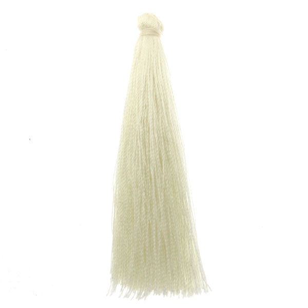 Cream Tassel/Tofs Ø6mm 7cm 1st