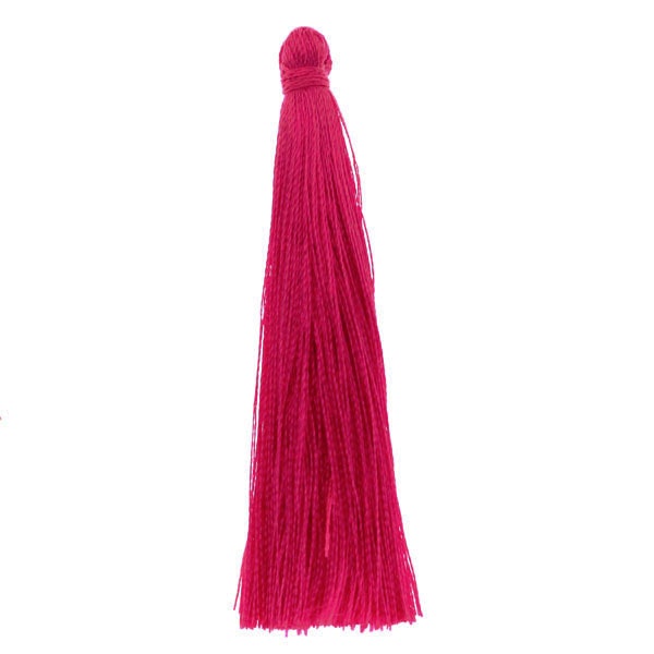 Fuchsia Tassel/Tofs Ø6mm 7cm 1st