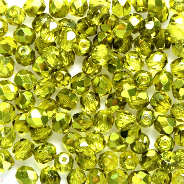 Citron Metallic Ice Fire Polish 3mm 100st