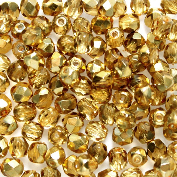 Apricot Metallic Ice Fire Polish 3mm 100st