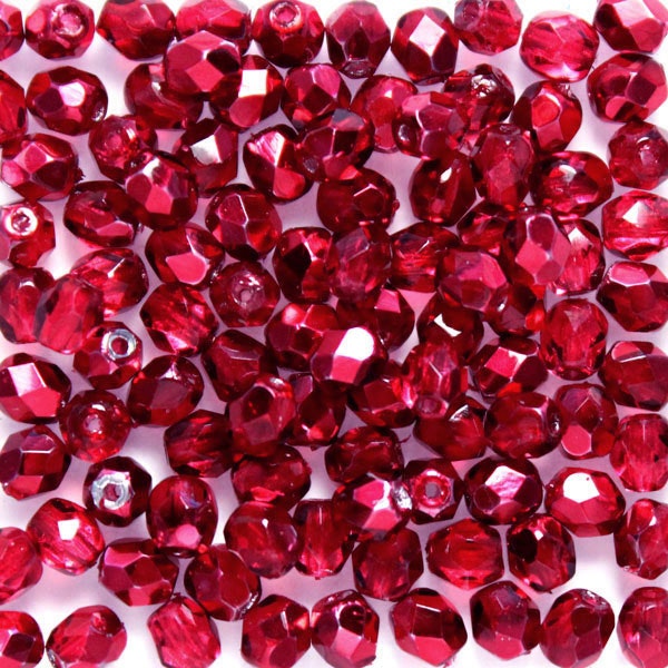 Pomegranate Metallic Ice Fire Polish 4mm 100st