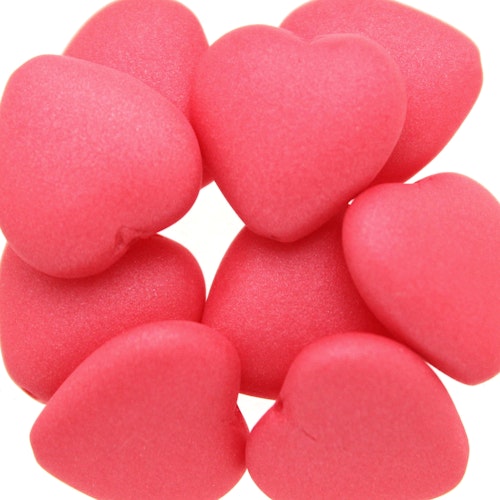 Vogue Mat Hibiscus Hearts 15x16mm 5st