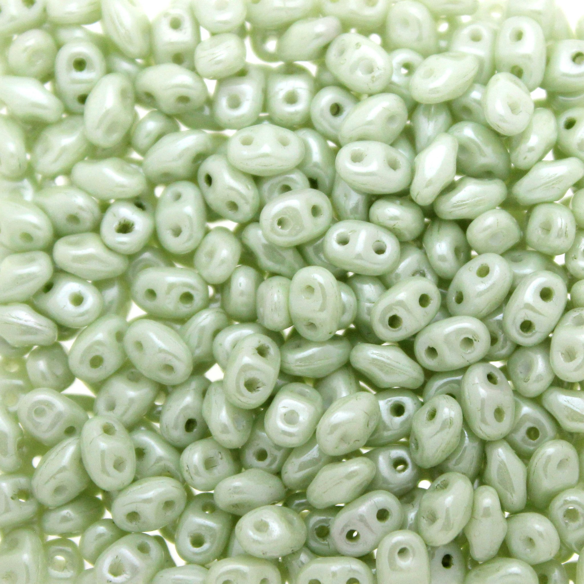 Opaque White Mint Luster MiniDuo 10g