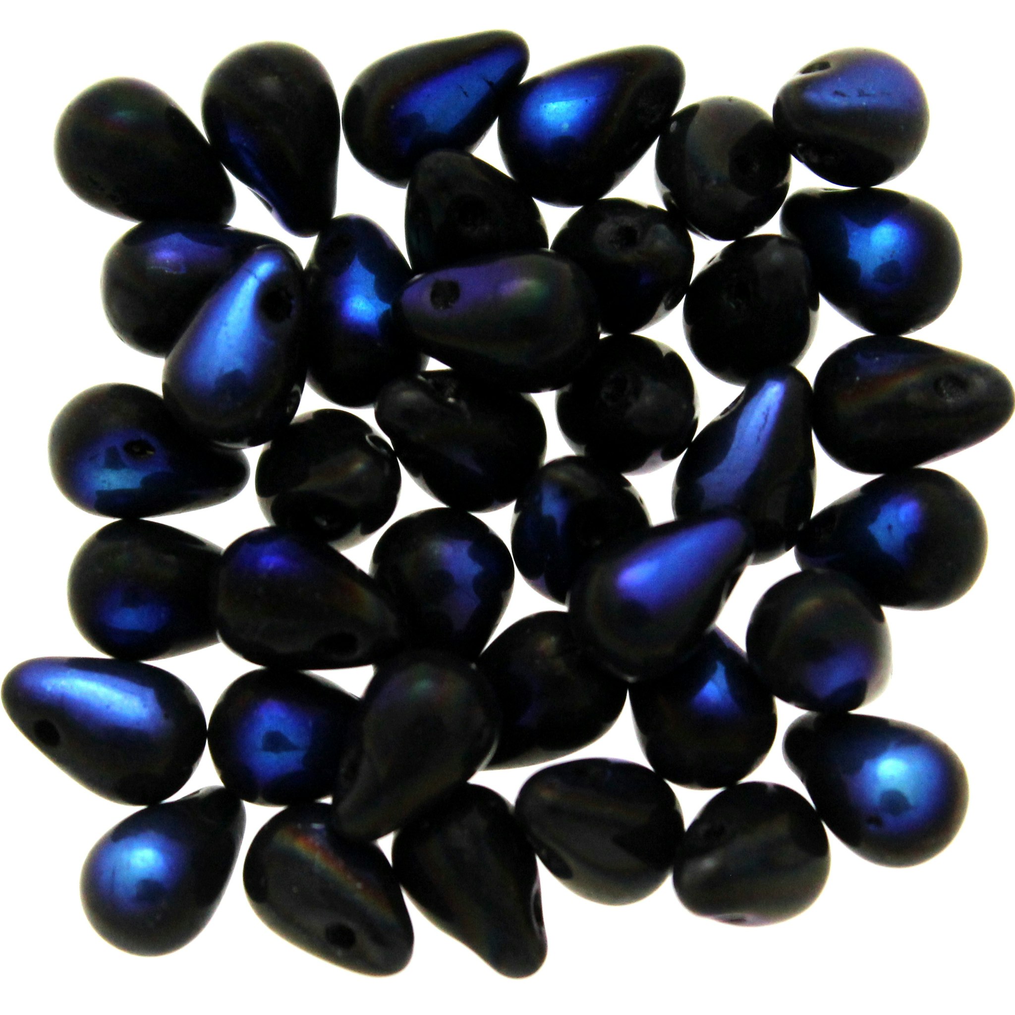 Jet Full Azuro Side Drill Tear Drops 4x6mm 5g