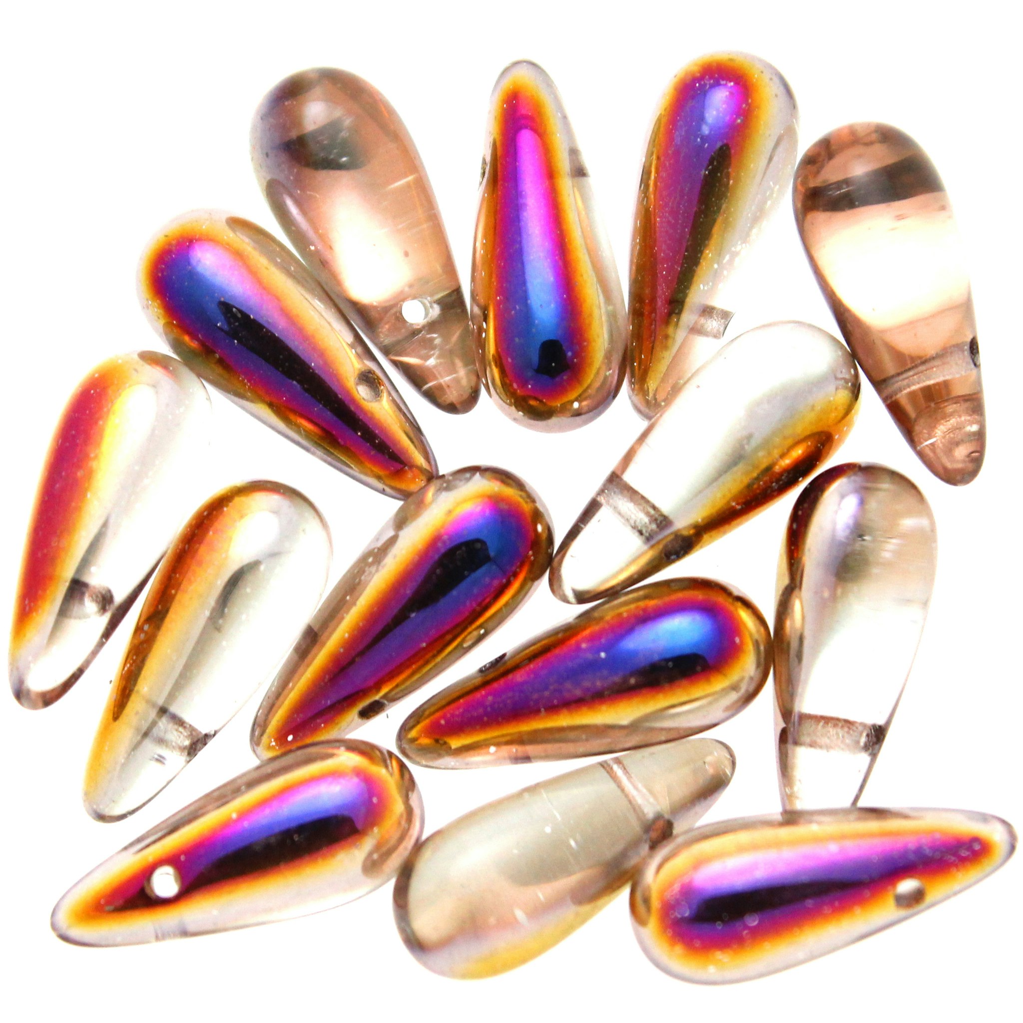 Crystal Sliperit Side Drill Drops 5x12mm 5g