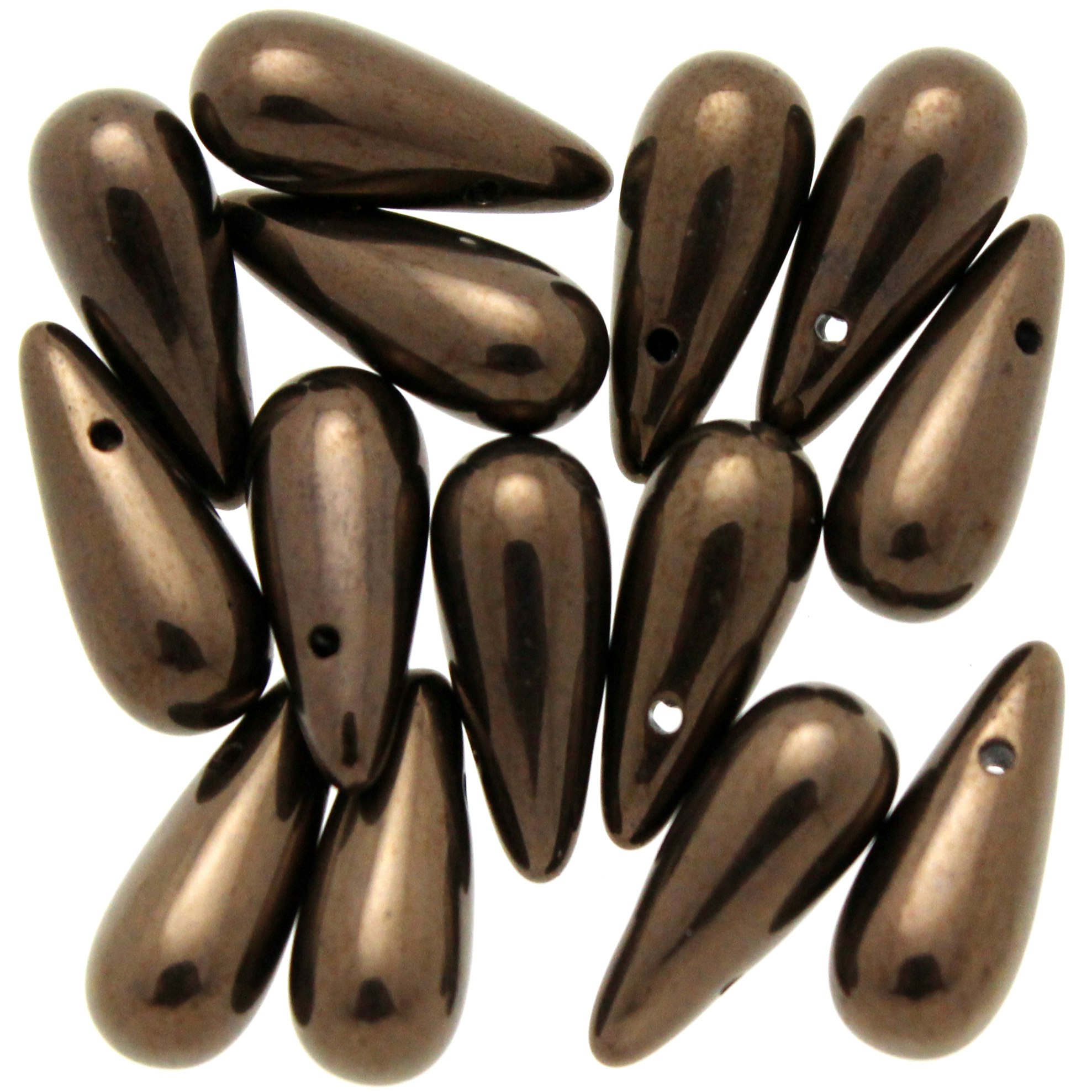 Jet Bronze Side Drill Drops 5x12mm 5g