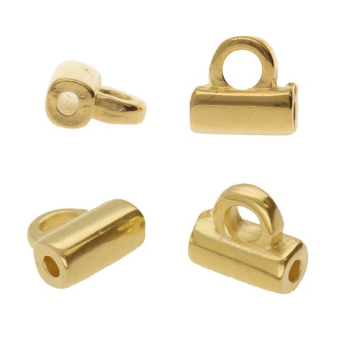 Cymbal Soros Guldpläterad 5,13x5,2mm 2 st