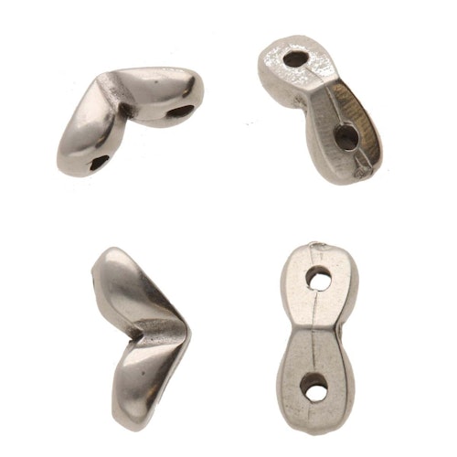 Cymbal Mitakas Silverpläterad 7,8x3,7mm 2st