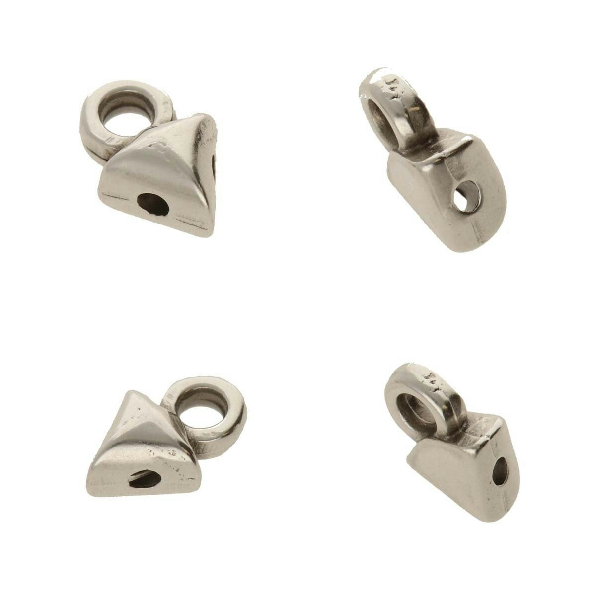 Cymbal Kleftiko Silverpläterad 4,7x7mm 2st