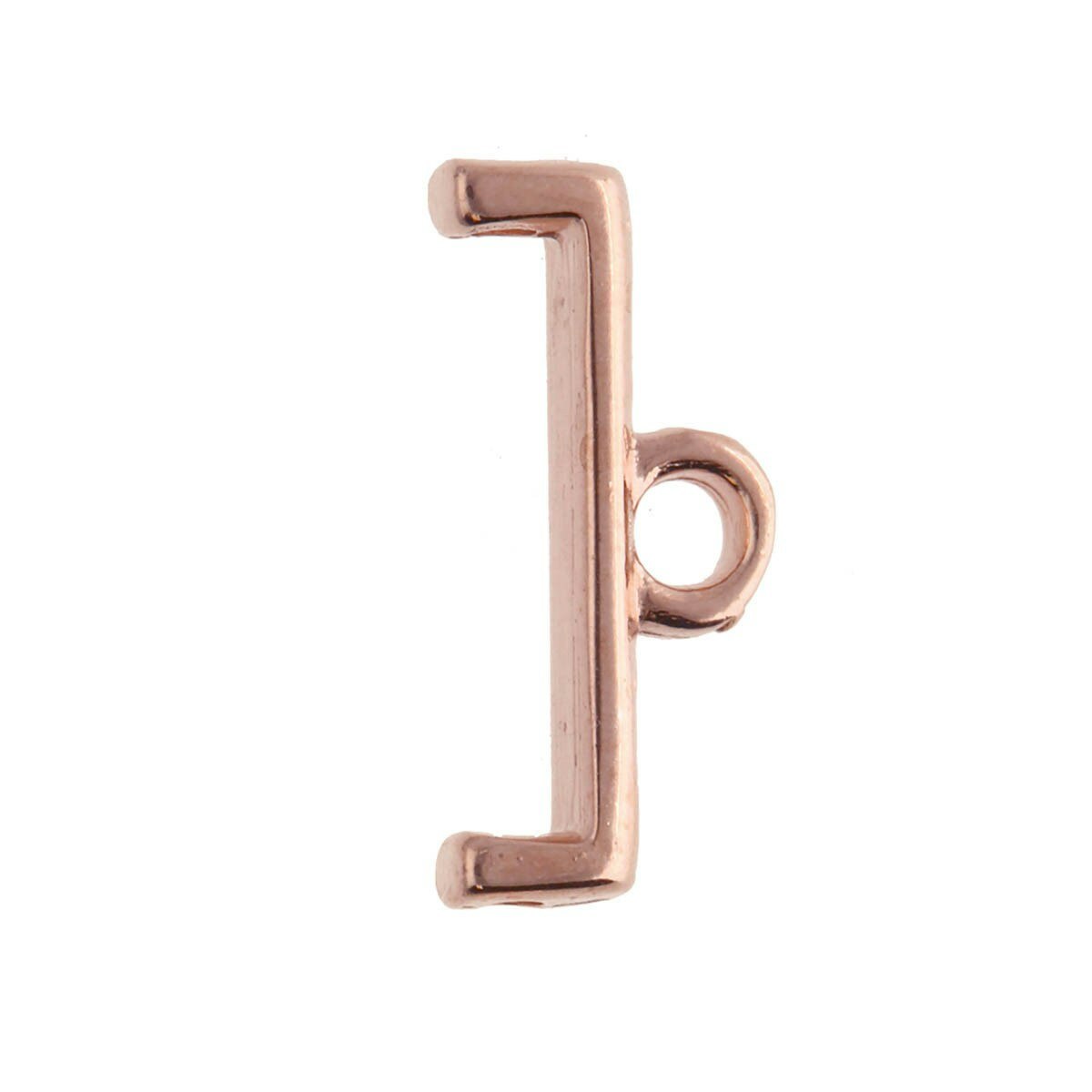 Roséguldpläterad Cymbal Topolia II 12,1x5,9mm 2st