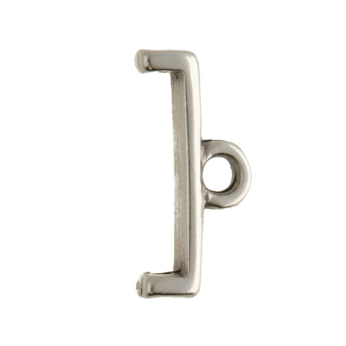 Silverpläterad Cymbal Topolia II 12,1x5,9mm 2st