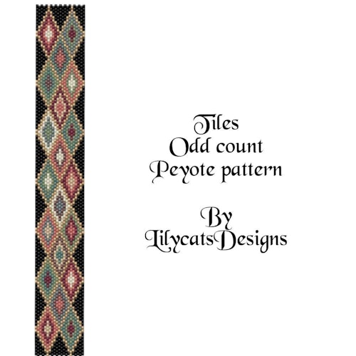Tiles Peyote Armband PDF