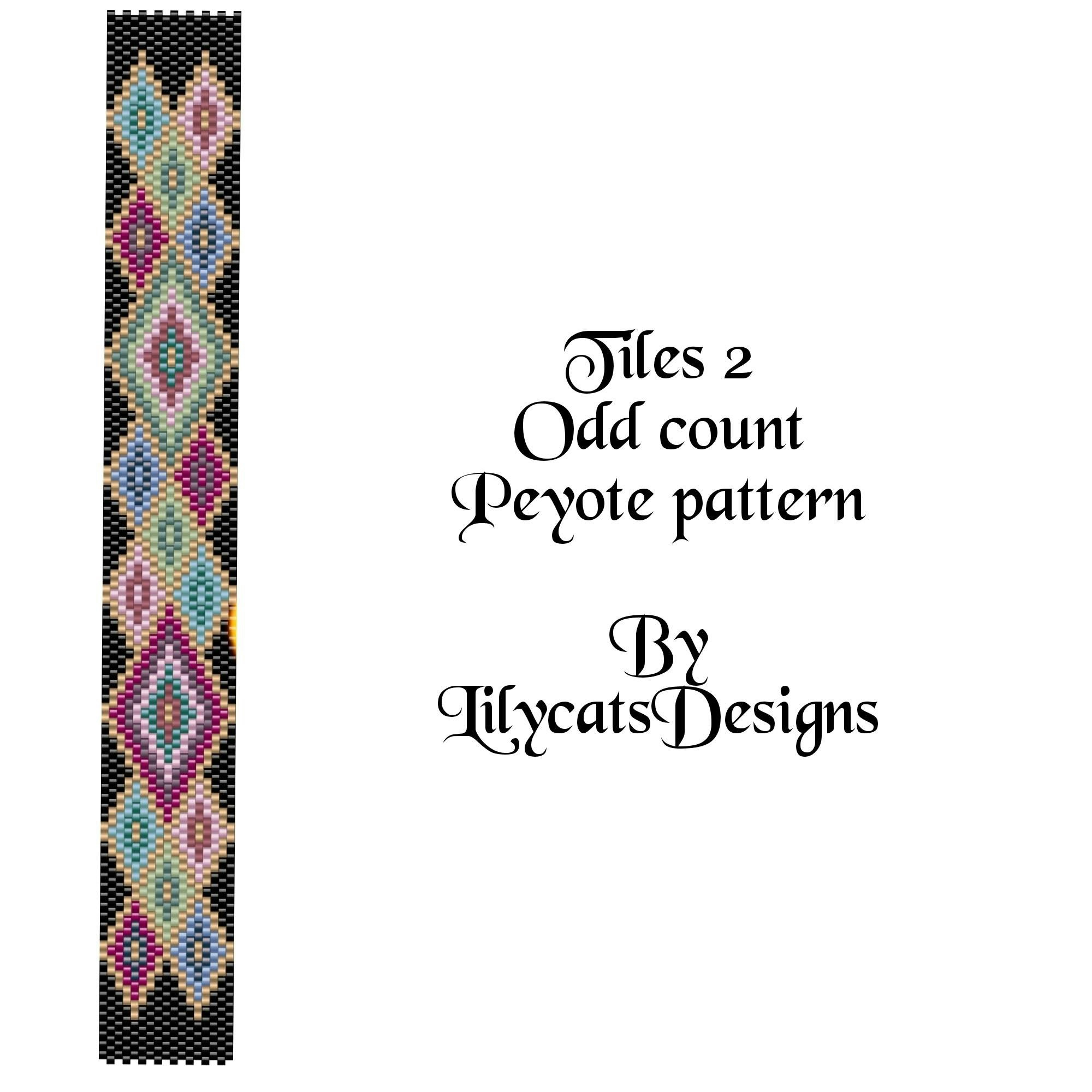 Tiles 2 Peyote Armband PDF