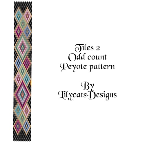 Tiles 2 Peyote Armband PDF