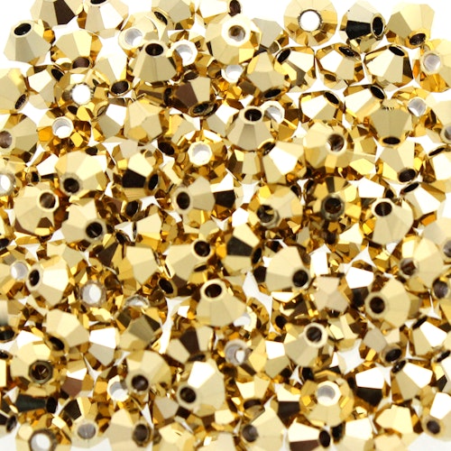 Crystal Aurum Full Preciosa Bicone 3mm 144st