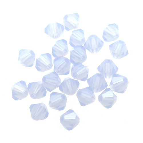 Light Sapphire Opal Preciosa Bicone 4mm 24st