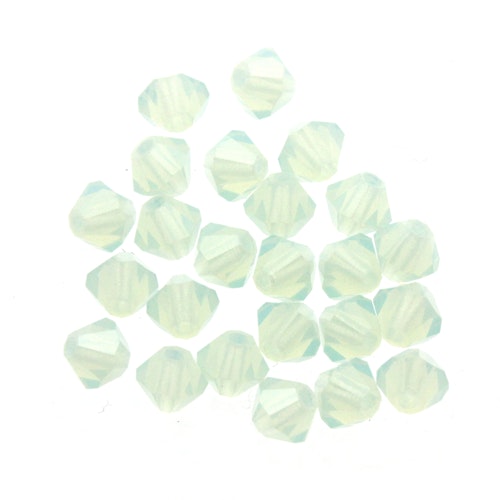 Chrysolite Opal Preciosa Bicone 4mm 24st